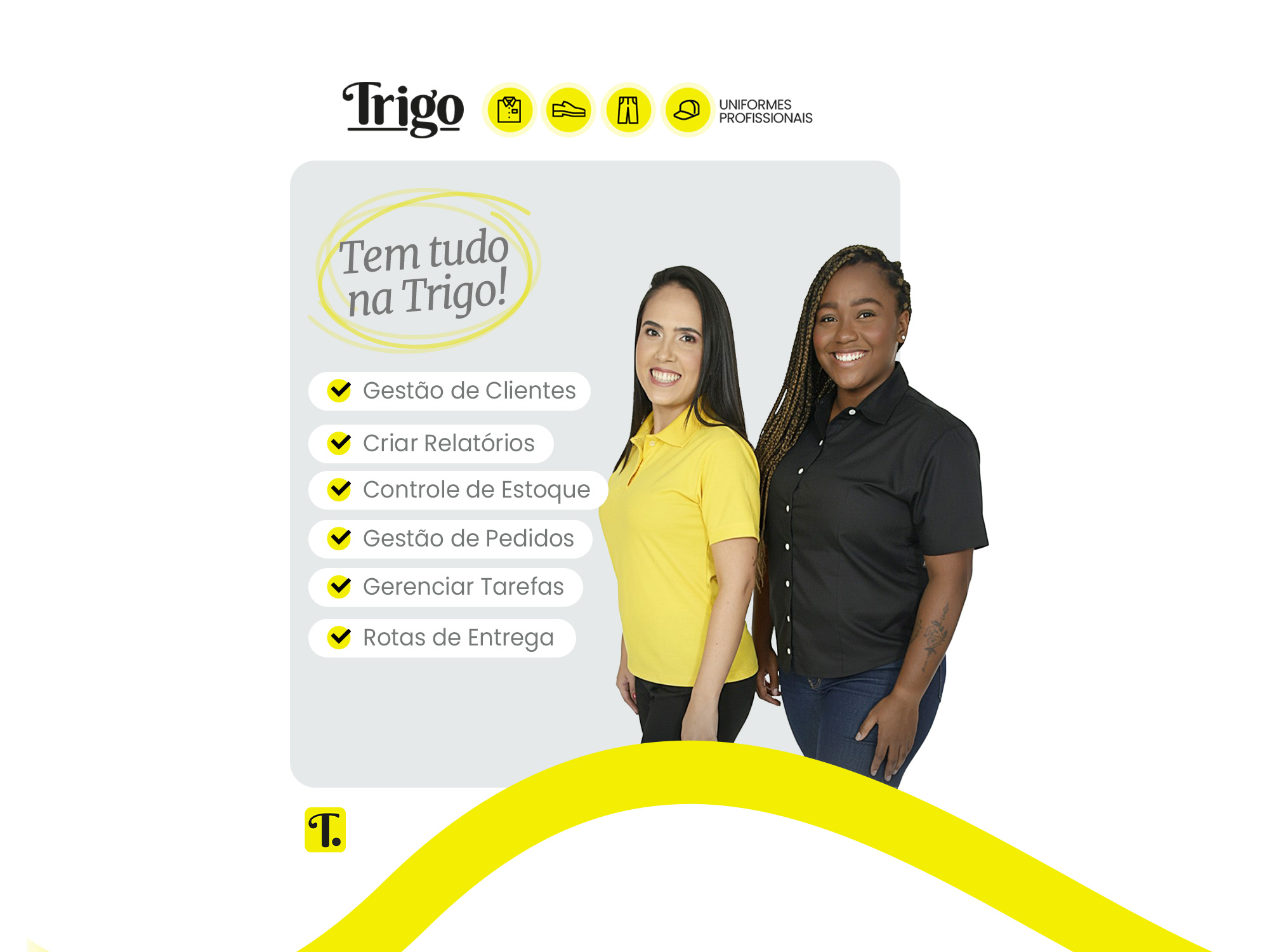 Trigo Uniformes Profissionais